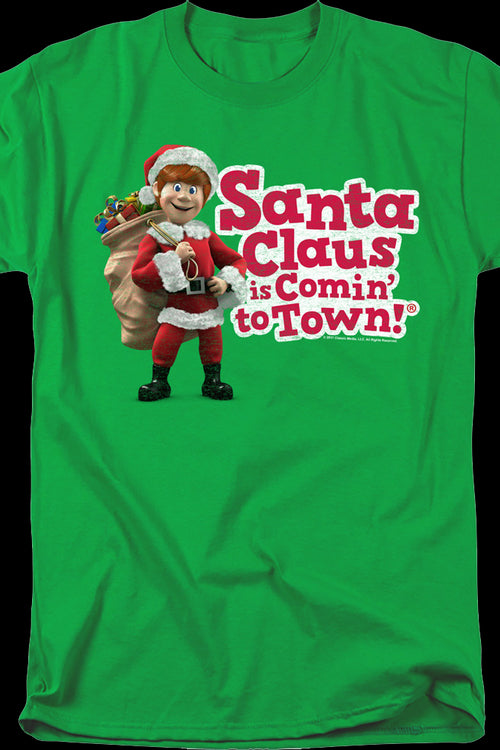 Kris Kringle Santa Claus Is Comin' To Town T-Shirtmain product image