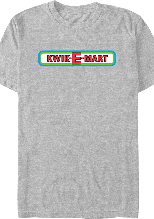 Kwik-E-Mart Logo Simpsons T-Shirt - main product image