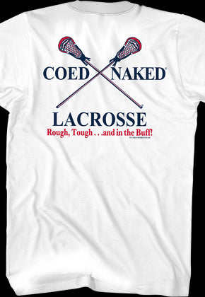 Lacrosse Coed Naked T-Shirt