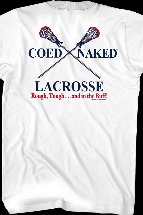 Lacrosse Coed Naked T-Shirtmain product image