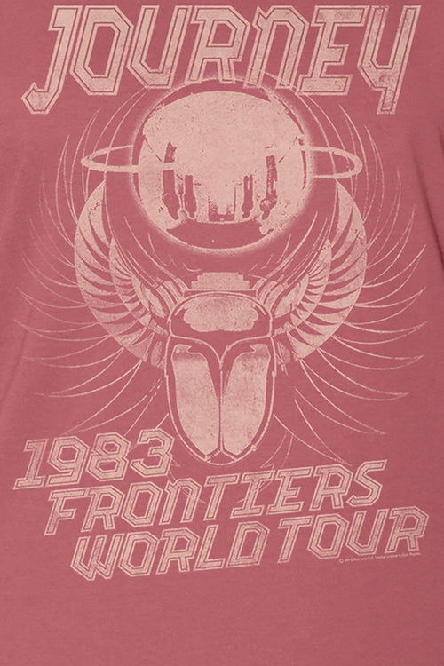 Ladies 1983 Frontiers World Tour Journey Muscle Tank Topmain product image