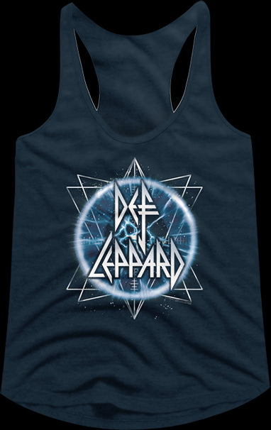 Ladies Adrenalize Def Leppard Racerback Tank Topmain product image