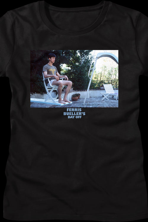 Womens Cameron Poolside Ferris Bueller's Day Off Shirtmain product image