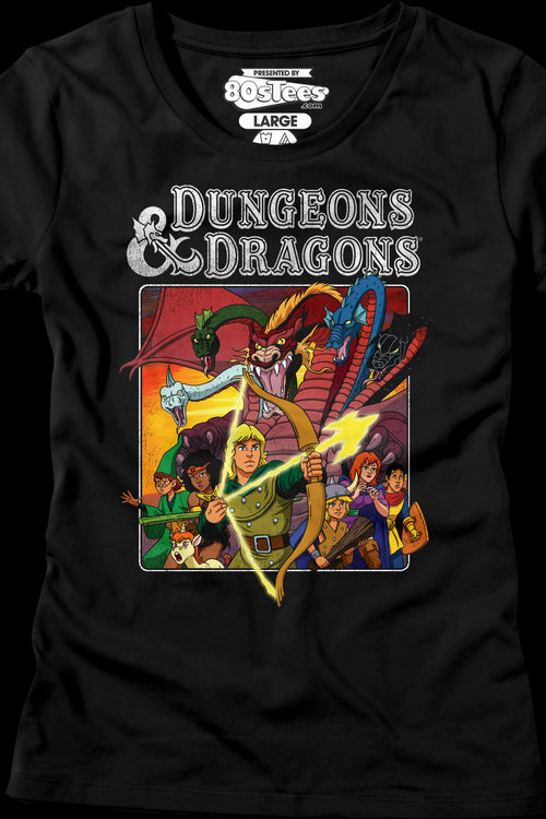 Womens Cartoon Characters Dungeons & Dragons Shirtmain product image