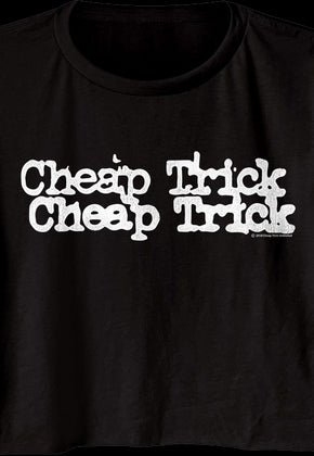 Ladies Cheap Trick Crop Top