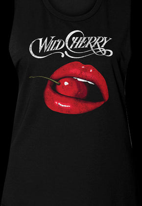 Ladies Debut Wild Cherry Muscle Tank Top