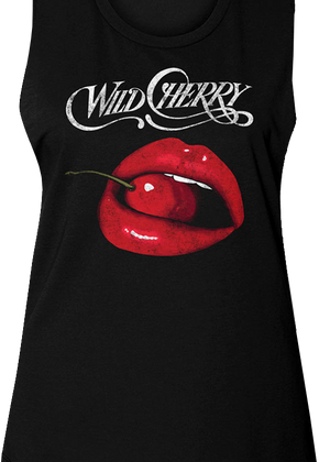 Ladies Debut Wild Cherry Muscle Tank Top