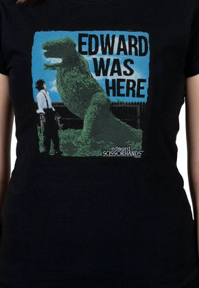 Ladies Edward Was Here Shirt