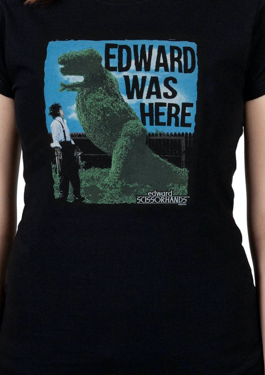Ladies Edward Was Here Shirt - main product image