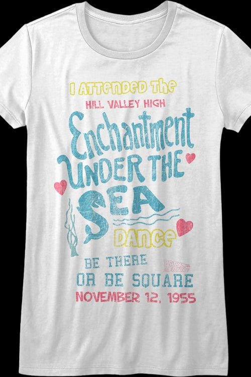Ladies Enchantment Under The Sea Dance Back To The Future Shirtmain product image