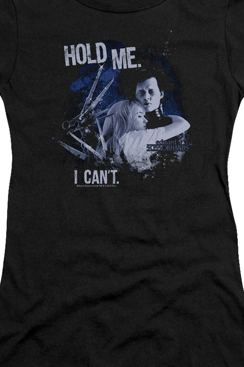 Ladies Hold Me Edward Scissorhands Shirtmain product image