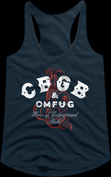 Ladies Home of Underground Rock CBGB Racerback Tank Topmain product image