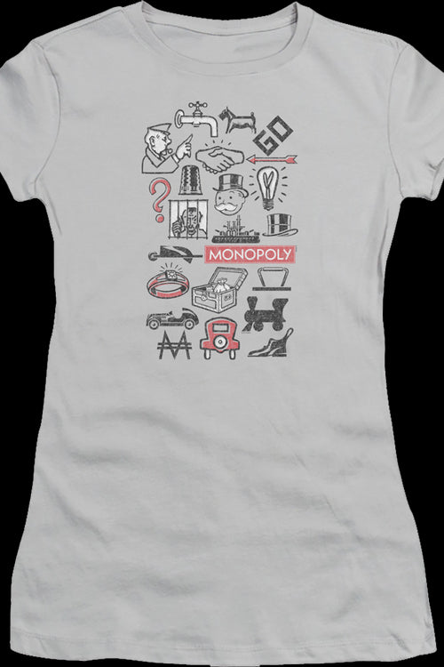 Ladies Icons Monopoly Shirtmain product image