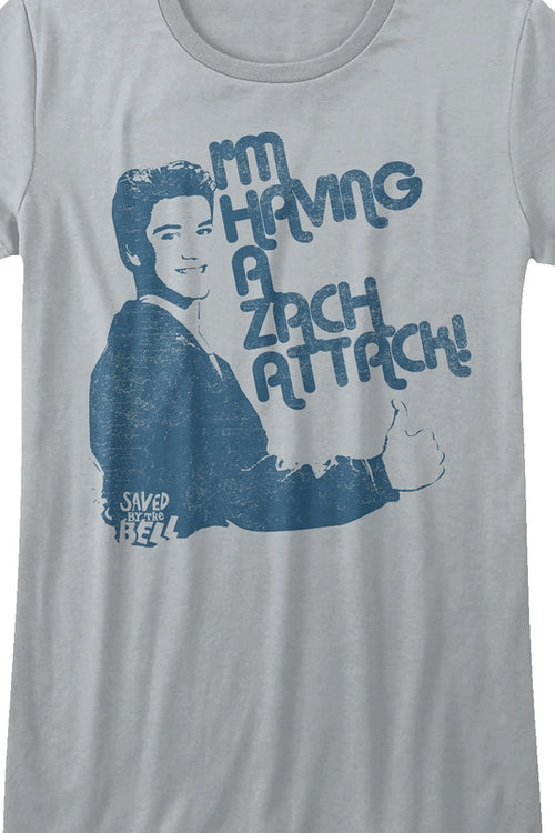 Ladies I'm Having A Zack Attack Saved By The Bell Shirtmain product image