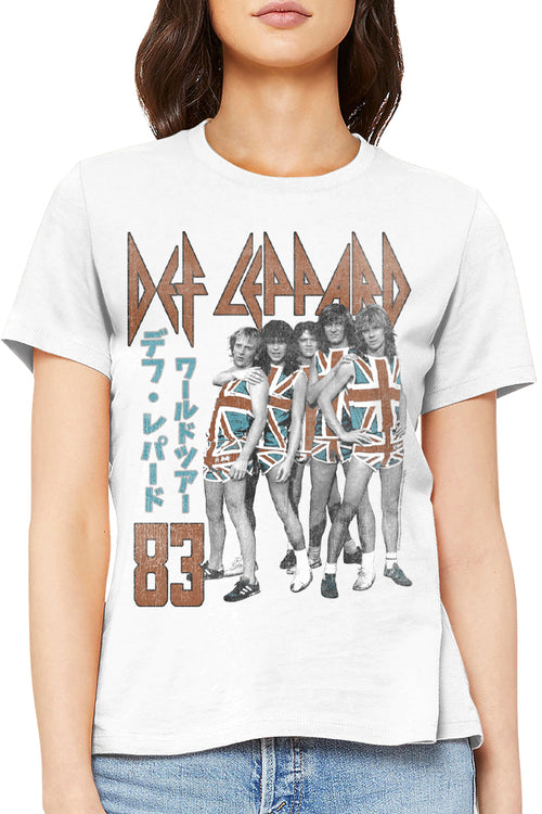 Womens Japanese Def Leppard Shirtmain product image