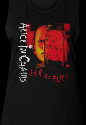 Ladies Jar Of Flies Alice In Chains Muscle Tank Top