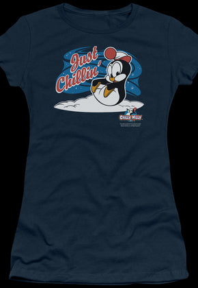 Ladies Just Chillin Chilly Willy Shirt