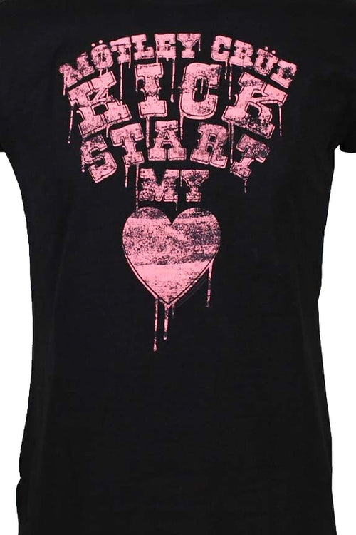 Ladies Kickstart My Heart Motley Crue Shirtmain product image