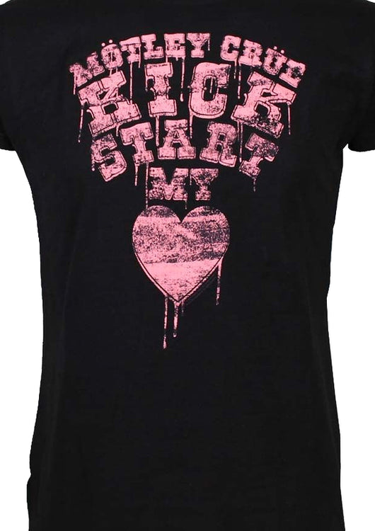 Ladies Kickstart My Heart Motley Crue Shirt - main product image