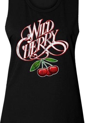 Ladies Logo Wild Cherry Muscle Tank Top
