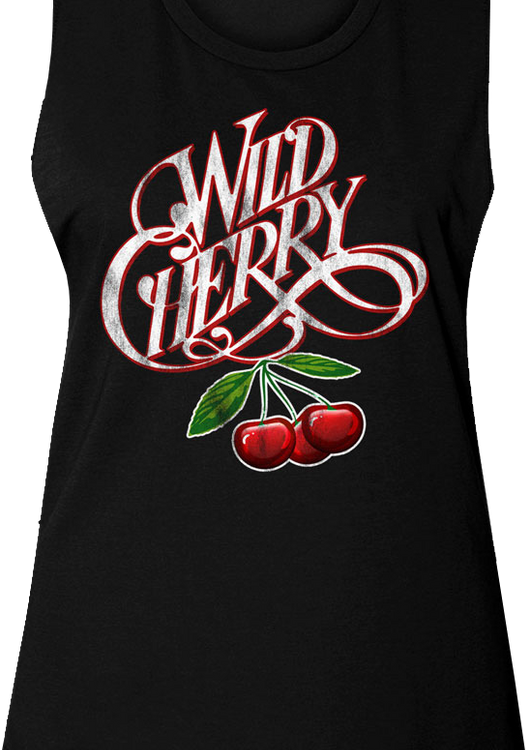 Ladies Logo Wild Cherry Muscle Tank Top - main product image