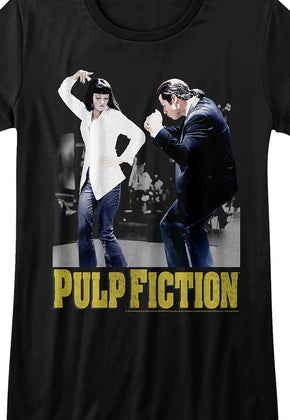 Womens Mia and Vincent Dancing Pulp Fiction Shirt
