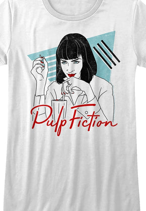 Womens Mia Wallace Pulp Fiction Shirt