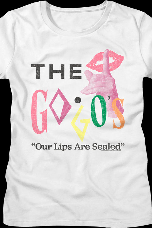 Womens Our Lips Are Sealed Go-Go's Shirtmain product image
