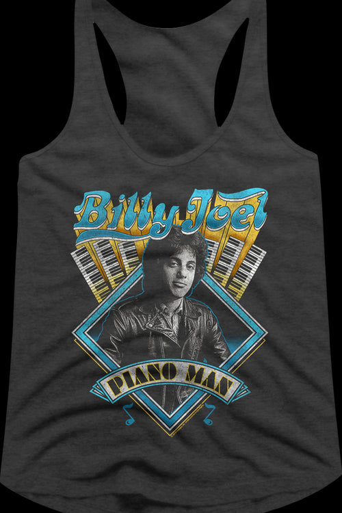 Ladies Piano Man Billy Joel Racerback Tank Topmain product image