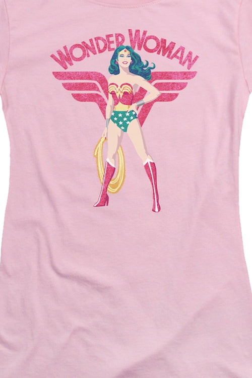 Ladies Pink Wonder Woman Shirtmain product image