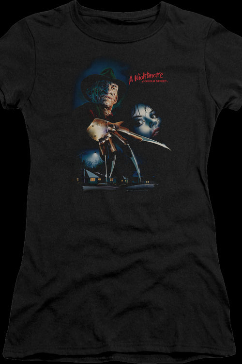Ladies Poster Nightmare On Elm Street Shirtmain product image