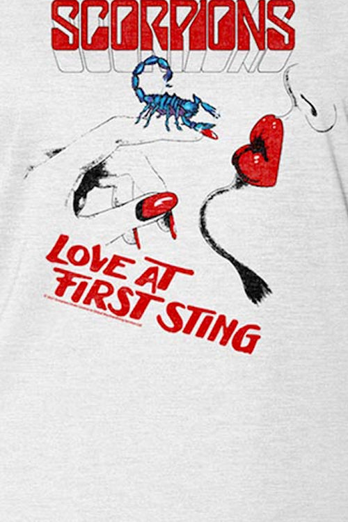 Ladies Retro Love At First Sting Scorpion Muscle Tank Topmain product image