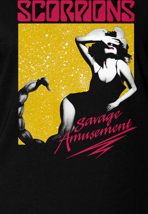 Ladies Savage Amusement Scorpions Muscle Tank Top