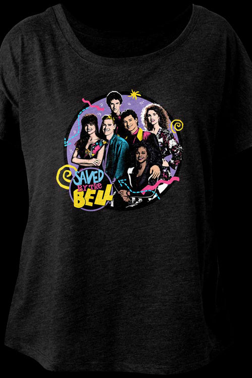Ladies Saved By The Bell Dolman Shirtmain product image