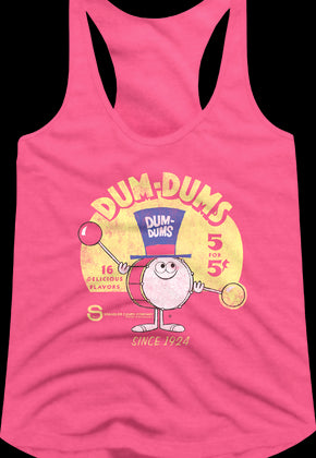 Ladies Since 1924 Dum-Dums Racerback Tank Top