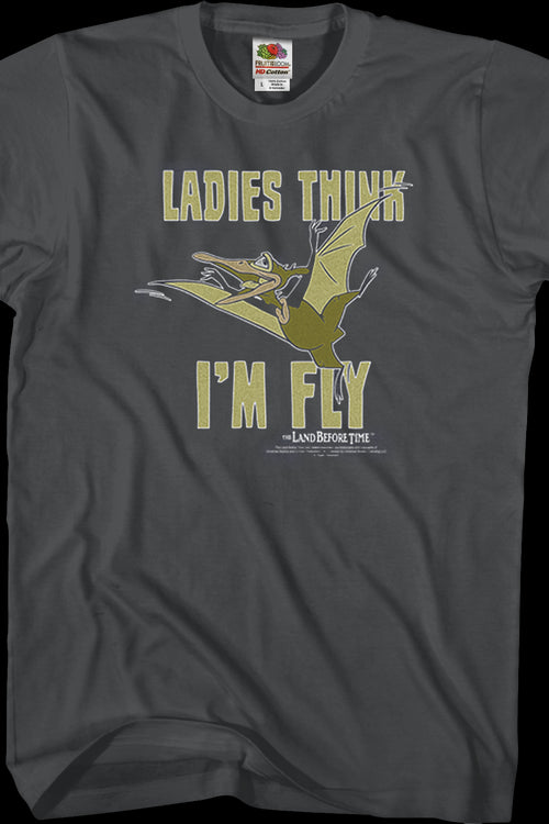 Ladies Think I'm Fly Land Before Time T-Shirtmain product image