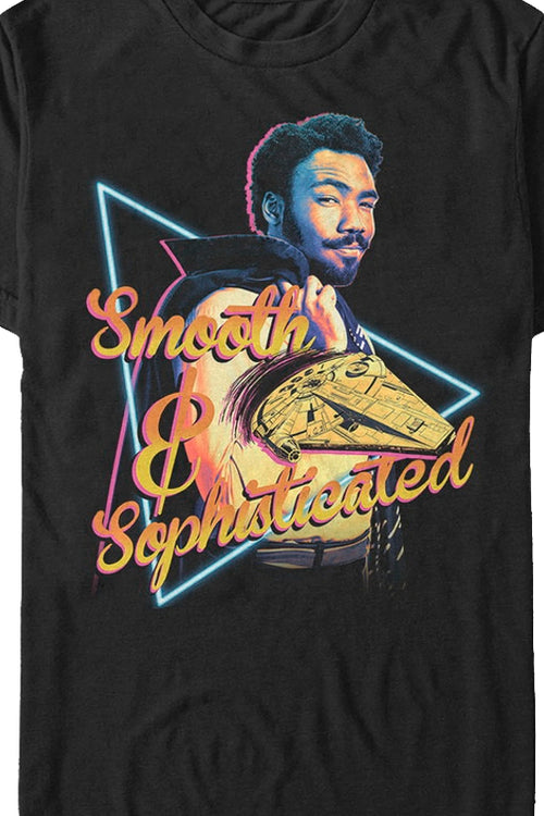Lando Smooth and Sophisticated Solo Star Wars T-Shirtmain product image