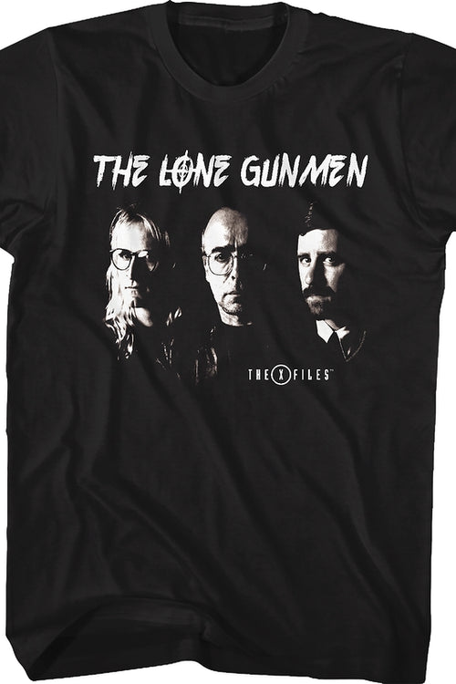Langly Frohike Byers Lone Gunmen X-Files T-Shirtmain product image