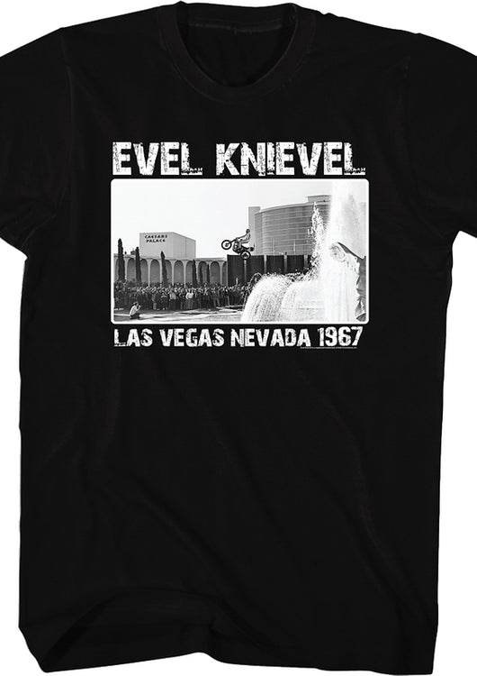 Las Vegas 1967 Evel Knievel T-Shirt - main product image