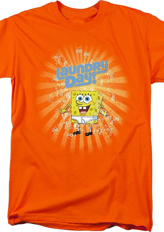 Laundry Day SpongeBob SquarePants T-Shirt - main product image