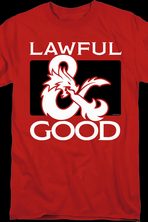 Lawful Good Dungeons & Dragons T-Shirtmain product image
