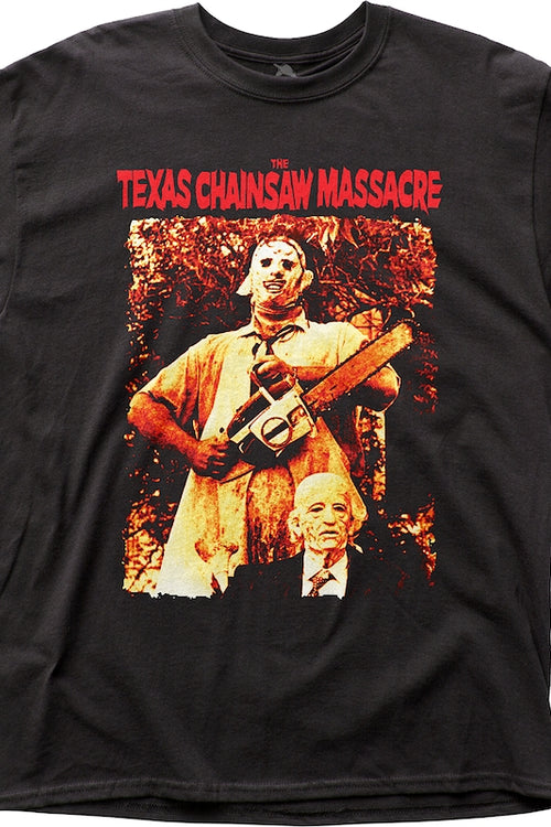 Leatherface and Grandpa Texas Chainsaw Massacre T-Shirtmain product image