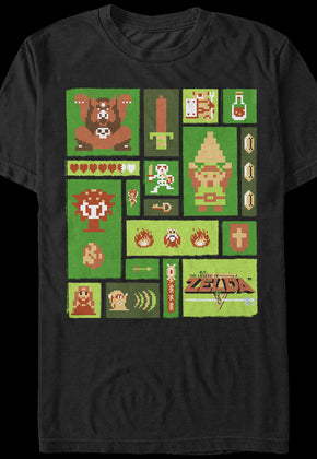 Legend of Zelda Collage T-Shirt