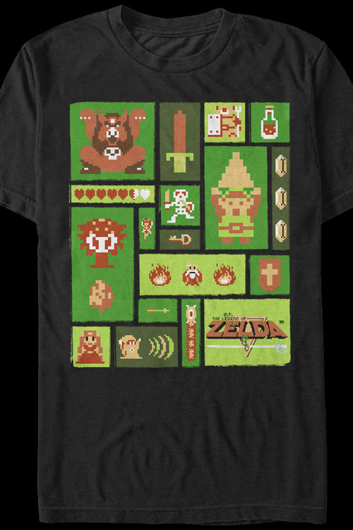 Legend of Zelda Collage T-Shirtmain product image