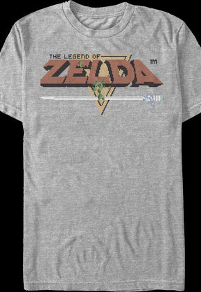 Legend of Zelda Start Screen Nintendo T-Shirt