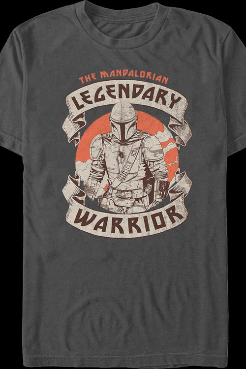 Legendary Warrior The Mandalorian Star Wars T-Shirtmain product image