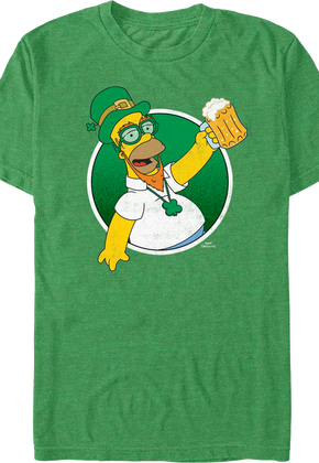 Leprechaun Homer Simpson T-Shirt