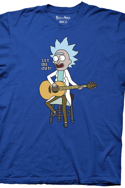 Let Me Out Rick and Morty T-Shirtmain product image