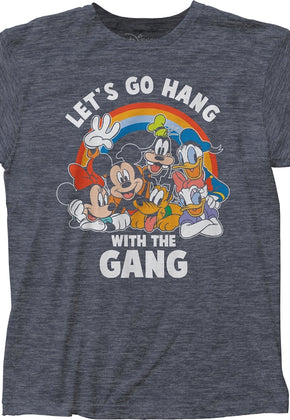 Let's Go Hang With The Gang Disney T-Shirt