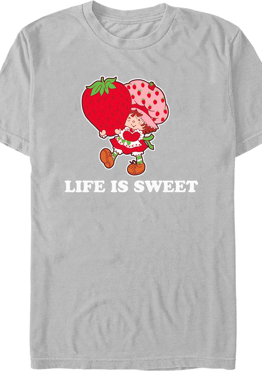 Life Is Sweet Strawberry Shortcake T-Shirt - main product image